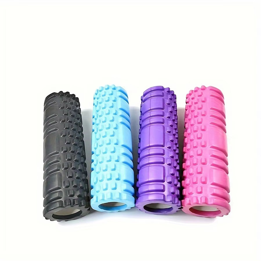 Mini Foam Roller Yoga Column Gym Fitness Pilates Foam Roller Exercise Back Massage Roller Body Stretching Fitness Massage 25.5Cm